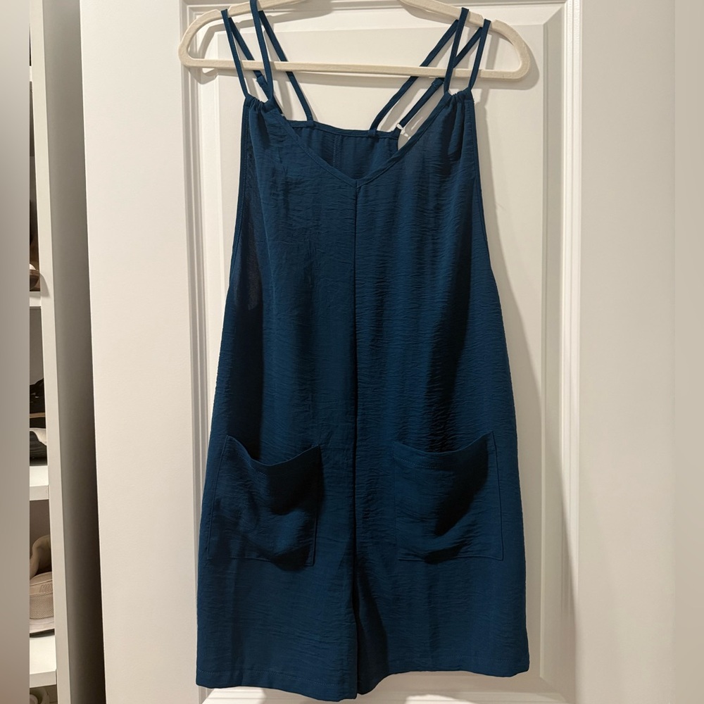 Teal Jumpsuit